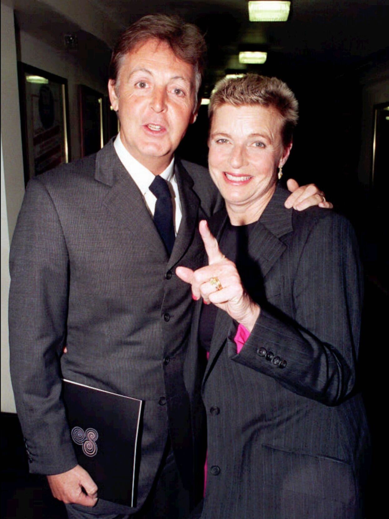 Paul and Linda McCartney